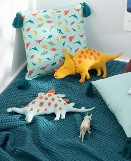 Paplóny Detský vystužený vankúš "stegosaurus"