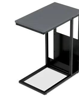 Konferenčné stolíky Odkladací stolík v industriálnom štýle, 50 x 30 x 60 cm
