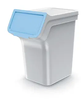 Odpadkové koše NABBI NPW20S4 odpadkový kôš na triedený odpad (4 ks) 20 l popolavá