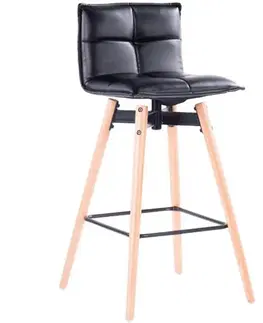 Stoličky Barová stolička DM291 BLACK