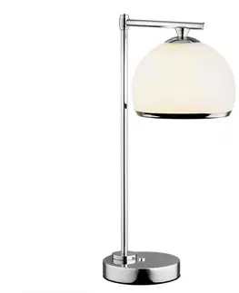 Lampy Argon Argon 8121 -  Stolná lampa MARBELLA 1xE27/15W/230V chróm 