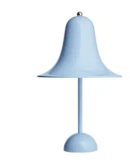 Stolové lampy Verpan VERPAN Pantop stolová lampa svetlomodrá