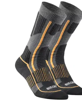ponožky Turistické hrejivé ponožky SH500 Mountain vysoké 2 páry