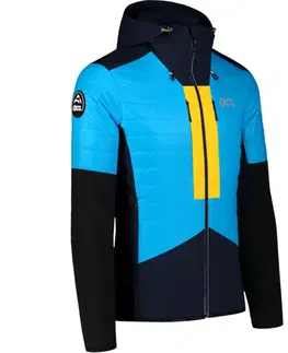 Pánské bundy a kabáty Pánska športová bunda Nordblanc CROSS-COUNTRY modrá NBWJM7983_MOB XL