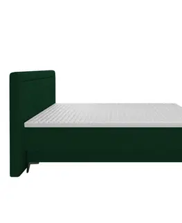 Postele Boxspringová posteľ, 180x200, zelená, OPTIMA A