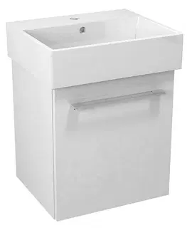 Kúpeľňa SAPHO - NATY umývadlová skrinka 46,5x50x40cm, biela NA050-3030