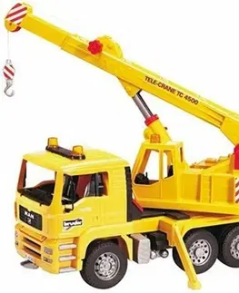 Hračky - dopravné stroje a traktory BRUDER - 02754 autožeriav MAN TGA