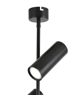 Stropná svetla Stropné LED svetlo TUBA Candellux Čierna