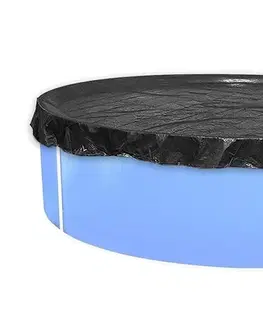 Kryty bazénov Plachta krycí kruh 3,66 m Supreme -modročierna