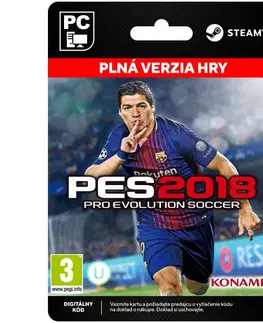Hry na PC PES 2018: Pro Evolution Soccer [Steam]