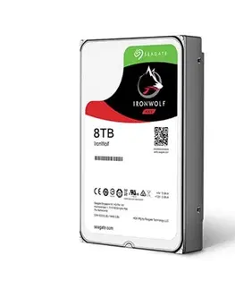 Pevné disky Seagate 8 TB IronWolf Pevný disk 3,5"SATAIII7200256 MB ST8000VN004
