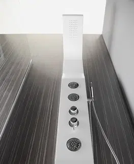Kúpeľňa AQUALINE - YUKI sprchový panel 210x1450 biela SL290