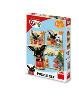 Hračky puzzle DINO - Bing A Kamaráti 3-5 Baby Puzzle Set