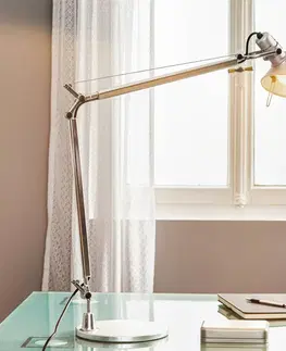 Stolové lampy na písací stôl Artemide Dizajnová stolná lampa Artemide Tolomeo Tavolo