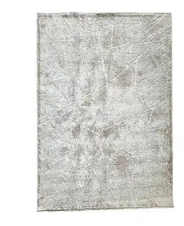 Moderné koberce Viskózový koberec Icon 0.68/1.2 JD 07 Kremovy