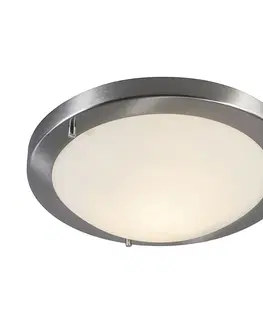 Vonkajsie stropne svietidla Inteligentné stropné svietidlo oceľové 31 cm vrátane WiFi A60 IP44 - Yuma