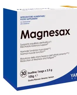 Horčík (Magnézium) Magnesax (horčík v práškovej forme) - Yamamoto  30 x 3,5 g  Lemon