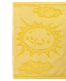 Uteráky Profod Detský uterák Sun yellow, 30 x 50 cm
