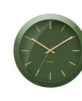 Hodiny Nástenné hodiny Karlsson Globe 5840GR, 40 cm