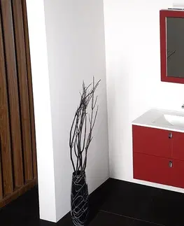 Kúpeľňa SAPHO - MITRA umývadlová skrinka 121,5x55x46 cm, bordó MT123