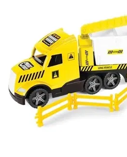 Hračky - dopravné stroje a traktory WADER - Ťahač Magic Truck Technic s kontajnermi