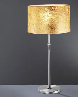 Lampy na nočný stolík Hufnagel Stolná lampa Alea Loop povlak lístkového zlata
