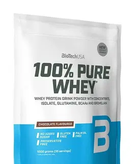 Srvátkový koncentrát (WPC) 100% Pure Whey - Biotech USA 1000 g sáčok Mliečna ryža