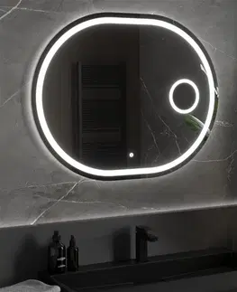 Kúpeľňa MEXEN - Umba zrkadlo s osvetlením s kozmetickým zrkadlom 100 x 80 cm, LED 600 9822-100-080-611-00