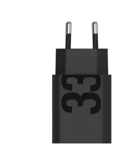 Nabíjačky pre mobilné telefóny Rýchlonabíjačka Motorola TurboPower 33 W bez kábla, čierna MC-332