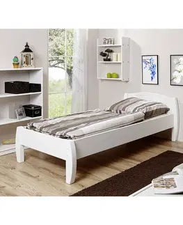 Jednolôžkové postele Posteľ Z Masívu Jasmin - 90x200cm