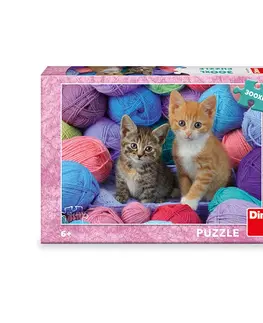 Hračky puzzle DINO - Mačiatka 300 Xl Puzzle