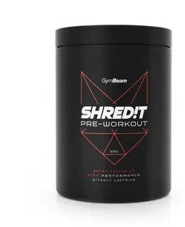 Pre-workouty GymBeam SHRED!T pre-workout 372 g berry explosion