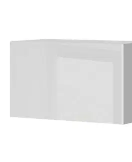 Kuchynské skrinky visiace Kuchynská skrinka Infinity V3-60-1K/5 Crystal White