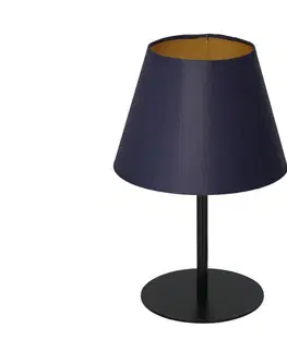 Lampy  Stolná lampa ARDEN 1xE27/60W/230V pr. 20 cm fialová/zlatá 