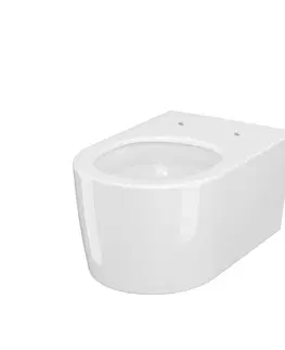 Záchody CERSANIT - Závesná WC misa INVERTO so systémom STREAM ON, bez sedátka K671-001