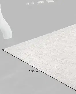 Koberce LuxD Dizajnový koberec Sanura 230 x 160 cm béžový