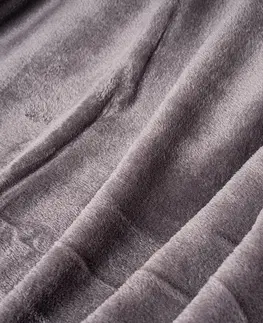 Prikrývky na spanie Matex Deka Plain sivá, 150 x 200 cm