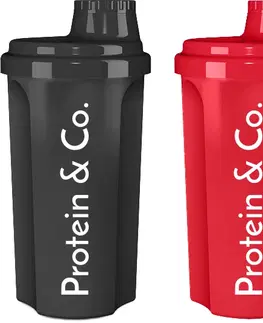 Športová výživa Protein & Co. Shaker Protein&Co. 700 ml Farba: Čierná