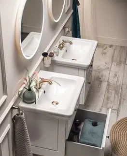 Kúpeľňa SAPHO - Kúpeľňový set VIOLETA 60, biela matná KSET-043