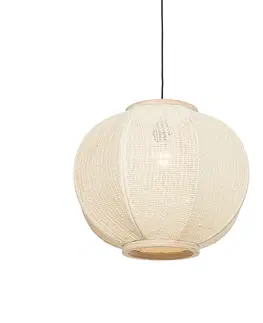 Zavesne lampy Orientálna závesná lampa natural 48 cm - Rob