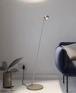 Stojacie lampy Top Light Puk Mini Floor Mini Single LED matná/čierna, nikel