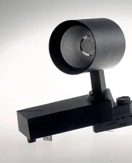 Svietidlá pre 3-fázové koľajnicové svetelné systémy Eco-Light Koľajnicové LED svetlo Eagle 3 000 K 10 W čierne