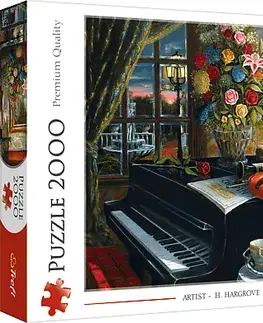 Hračky puzzle TREFL - Puzzle 2000 - Zvuk hudby