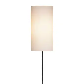 Nástenné svietidlá Nordlux Nástenné LED svietidlo Mona, stmievateľné, čierna