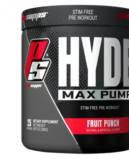 Pre-workouty ProSupps Hyde Max Pump 280 g ovocný punč