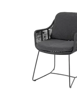 Stoličky Belmond jedálenská stolička čierna