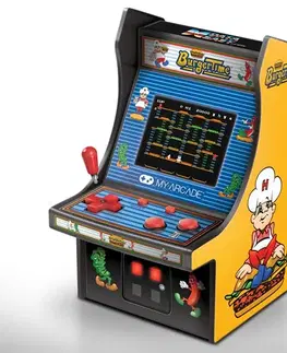 Myši My Arcade retro herná konzola mikro 6,75" BurgerTime DGUNL-3203