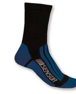 Pánské ponožky Ponožky Sensor Treking Evolution čierna modrá 1065672 3/5 UK