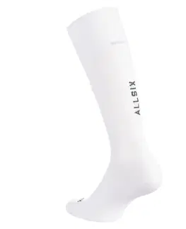 ponožky Vysoké ponožky na volejbal VSK500 biele