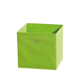 Bytové doplnky WINNY textilný box, zelený